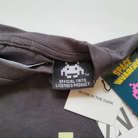 NWT ZARA BOYS INVADER PRINT TEE SIZE 7 - Picture 7 of 8